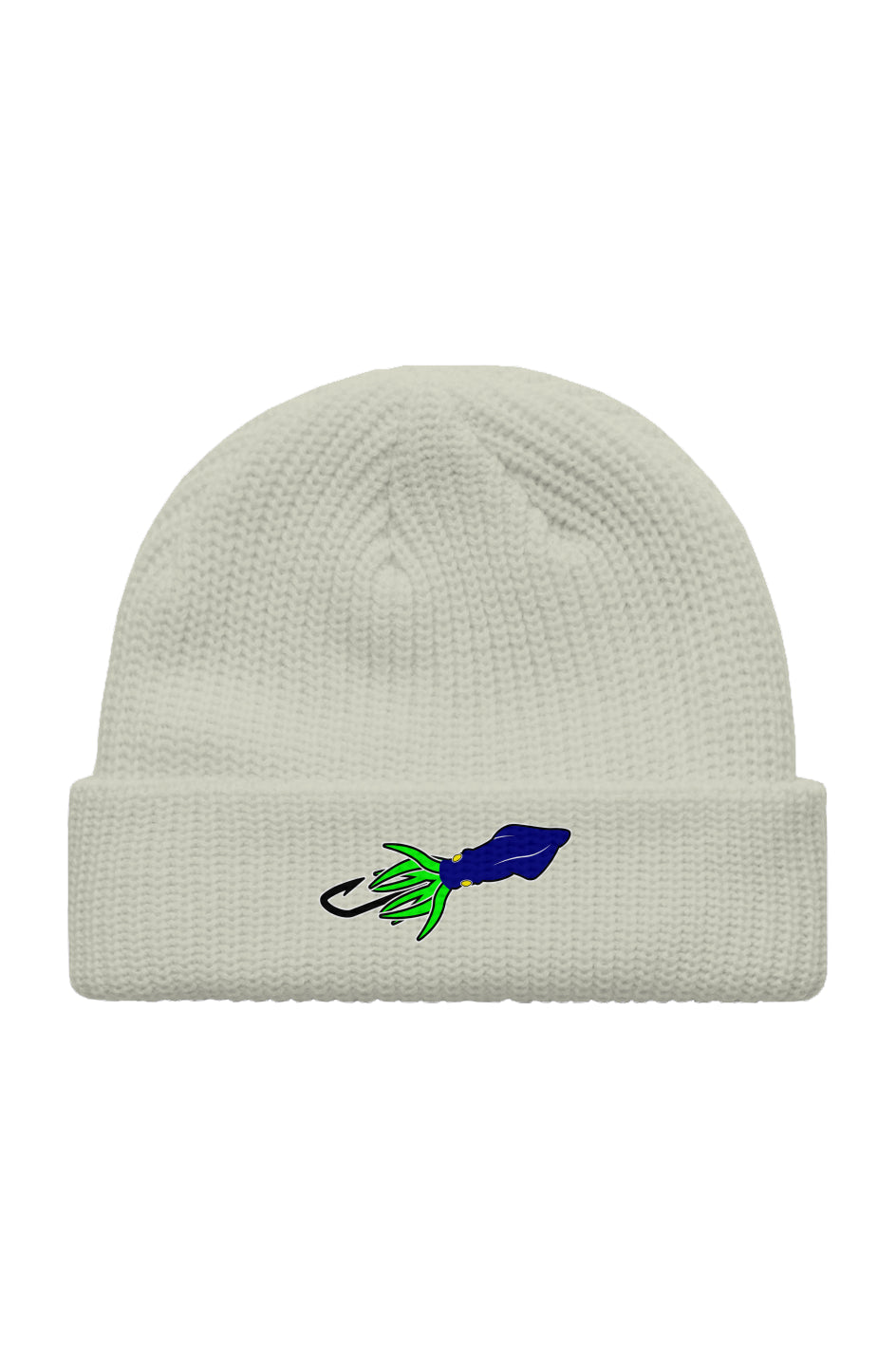 Blue Squid Fisherman Beanie