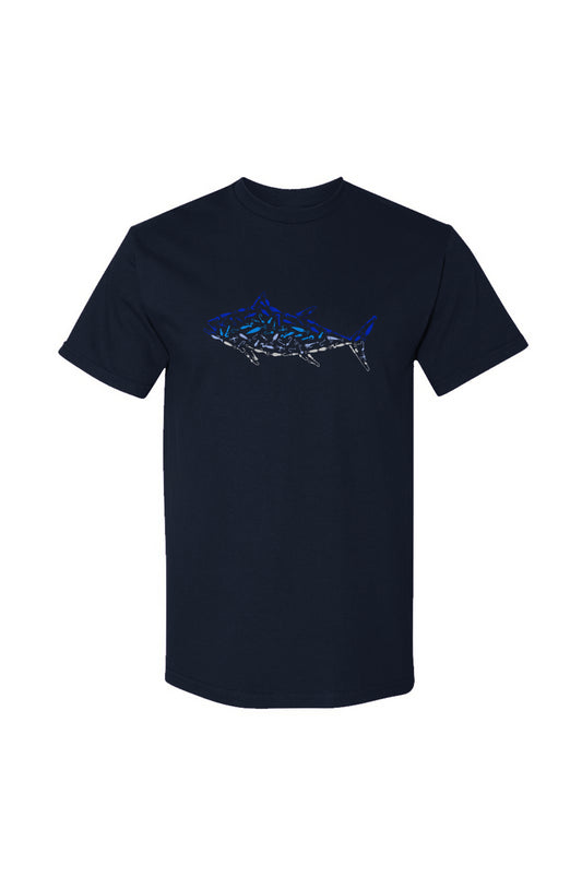 Tuna Graphic Print T-Shirt (DARK COLORS)