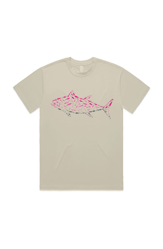 Premium Pink Tuna Heavy T-Shirt (LIGHT COLORS)