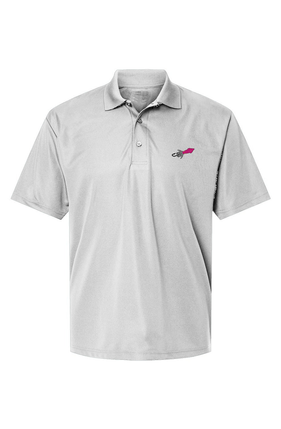 Pink Squid Lure Performance Polo