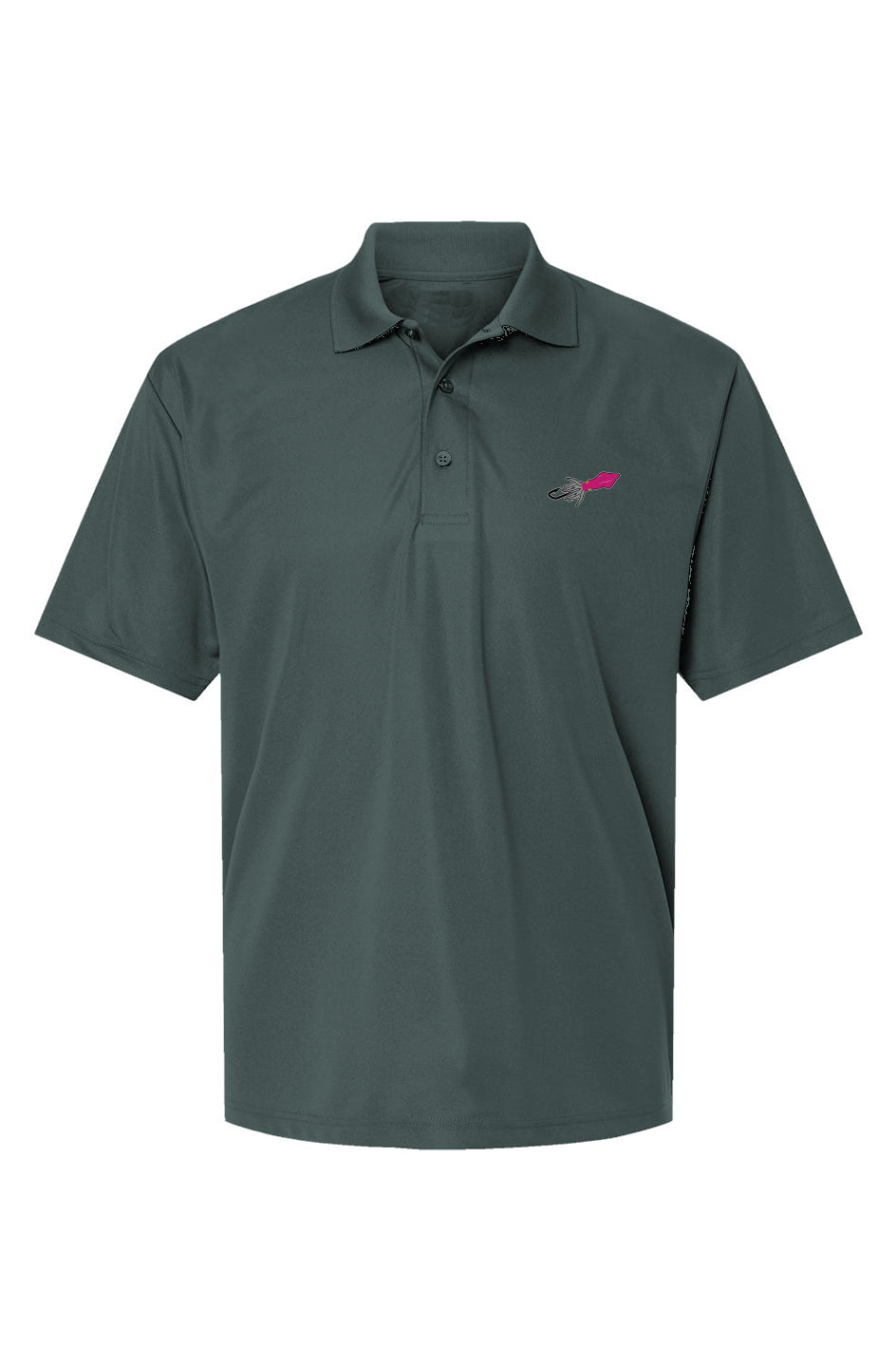 Pink Squid Lure Performance Polo