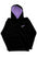 Embroidered Lavender Squid Lure Zip Hoody