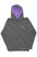 Embroidered Lavender Squid Lure Zip Hoody