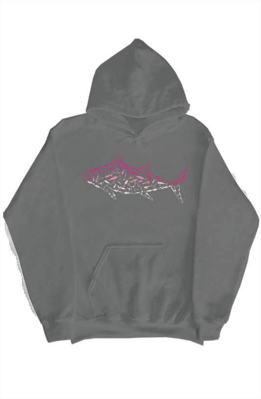 Essentials Pink Tuna Graphic Print Hoodie