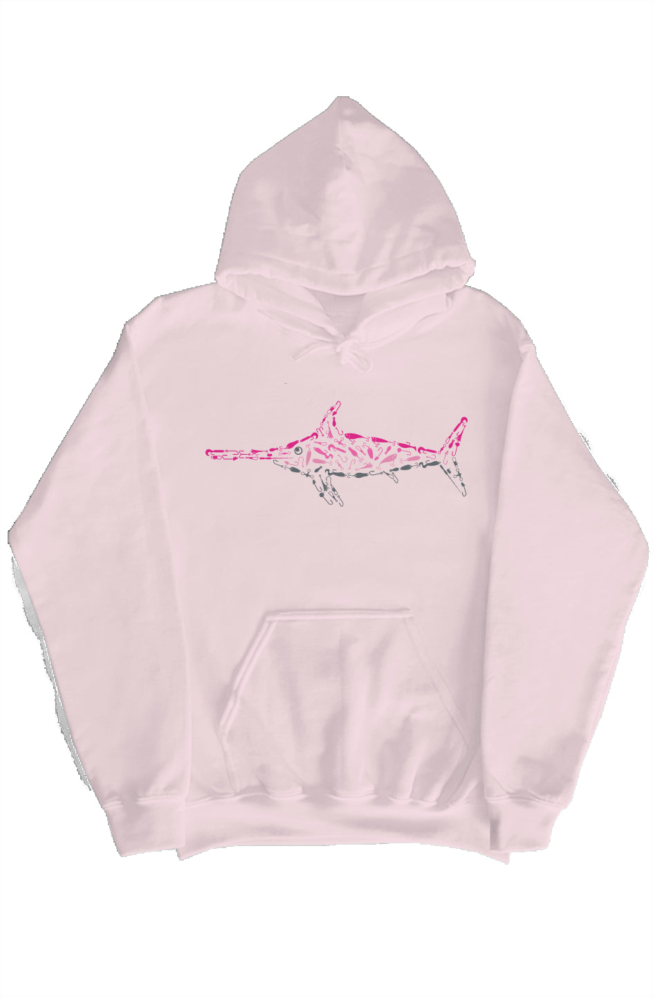 Essentials Pink Swordfish Hoodie