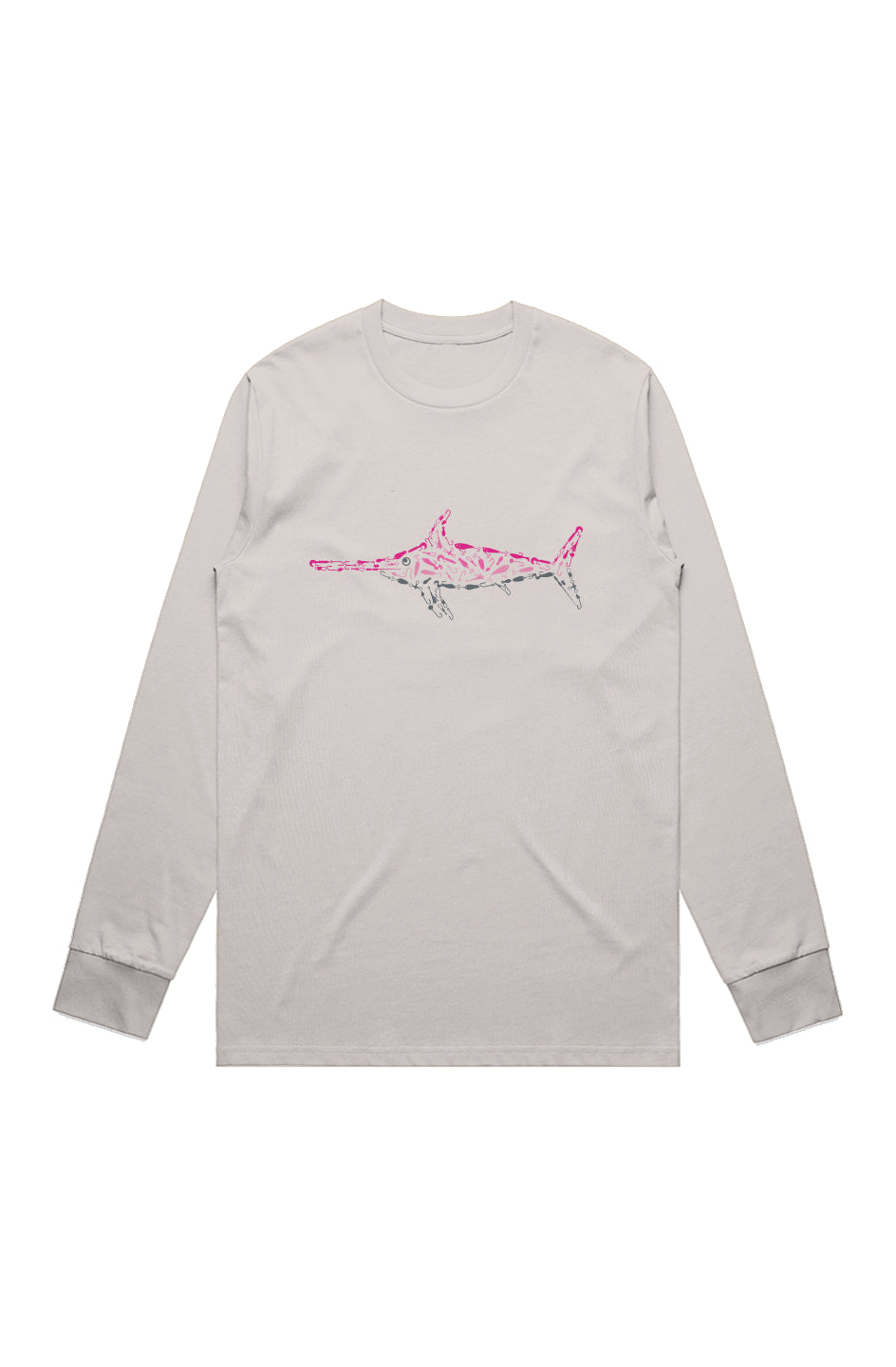 Premium Pink Swordfish L/S TEE