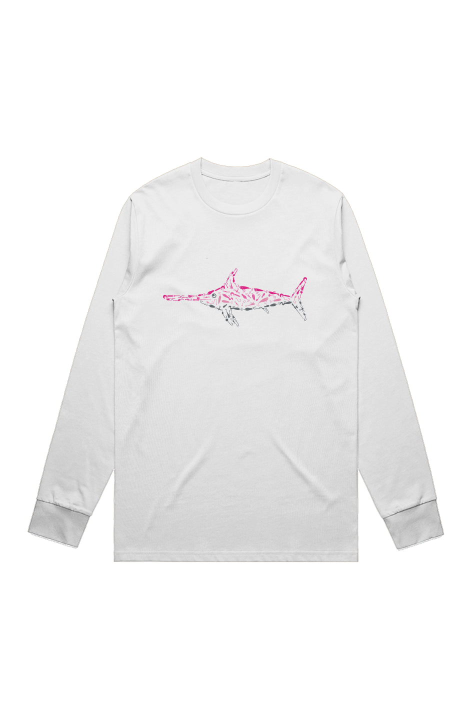 Premium Pink Swordfish L/S TEE