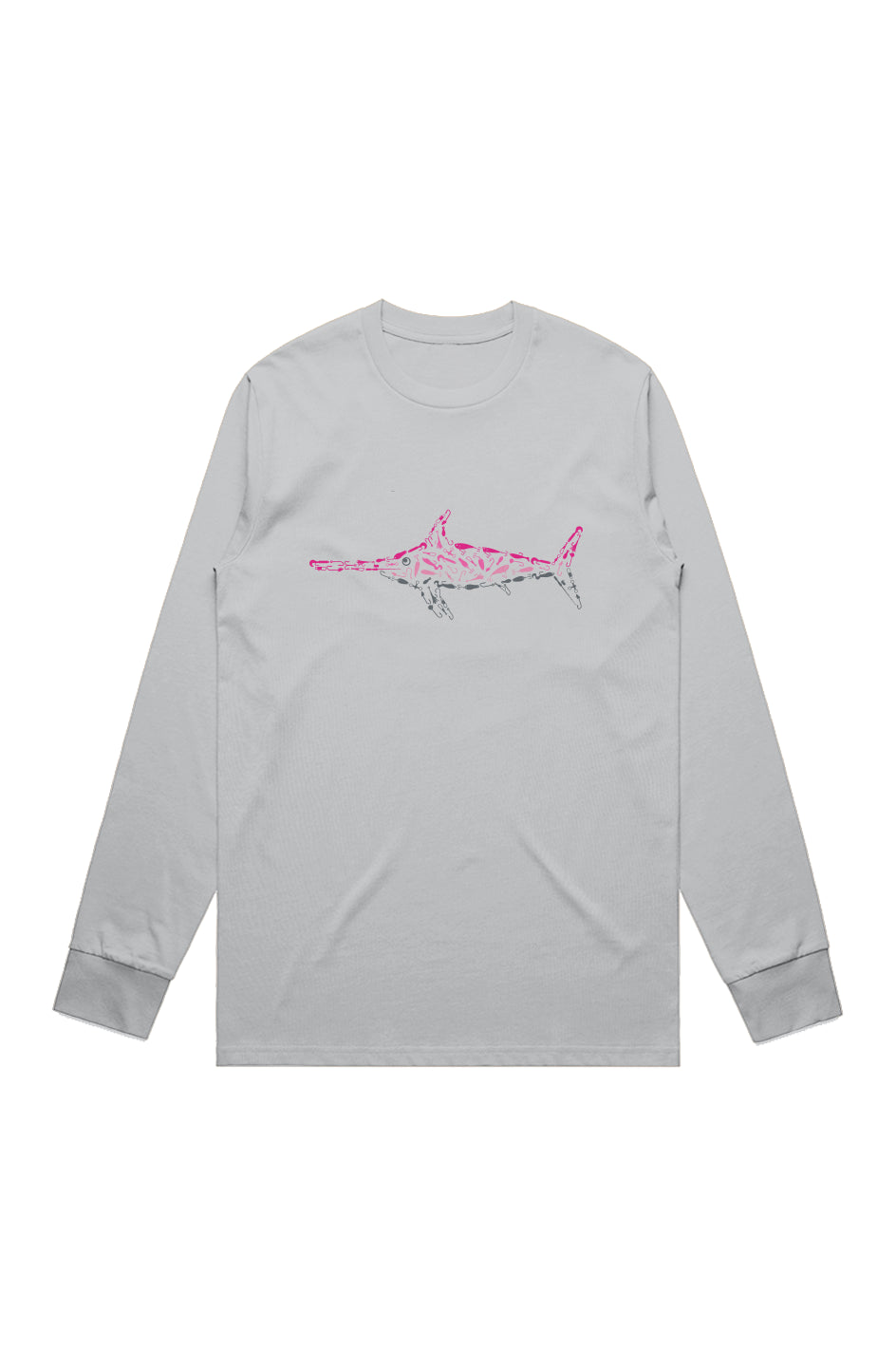 Premium Pink Swordfish L/S TEE