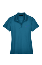 Women's Blue Hook & Line Plaited Polo