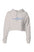 Embroidered Women's Swordfish Crop Hoodie