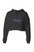 Embroidered Women's Tuna Crop Hoodie