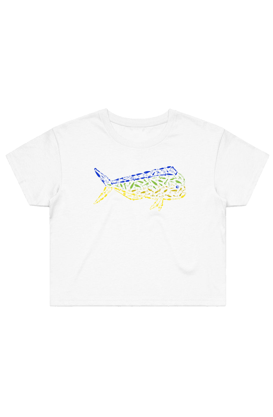 Women's Mahi Mahi Crop Tee