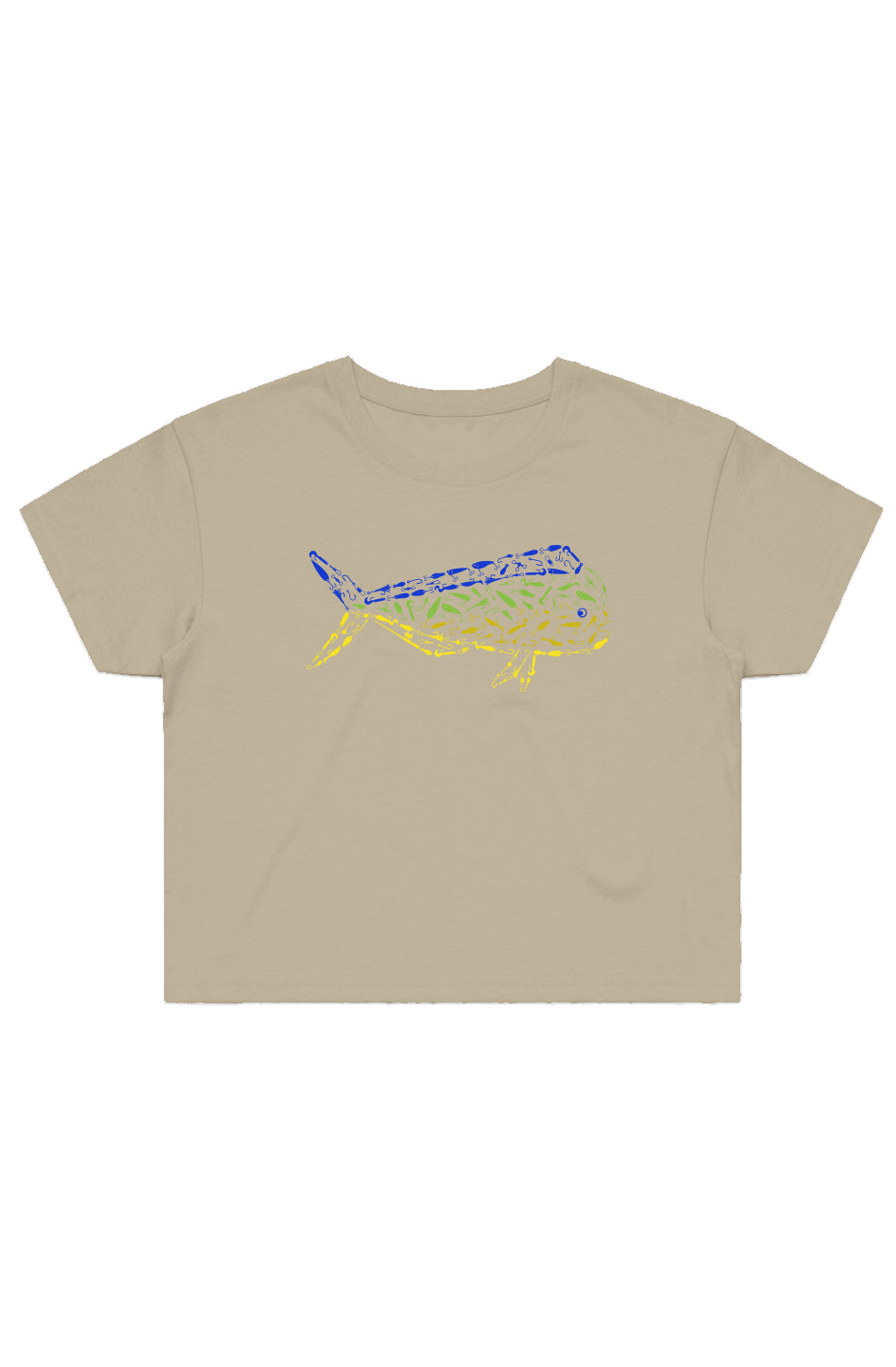 Women's Mahi Mahi Crop Tee