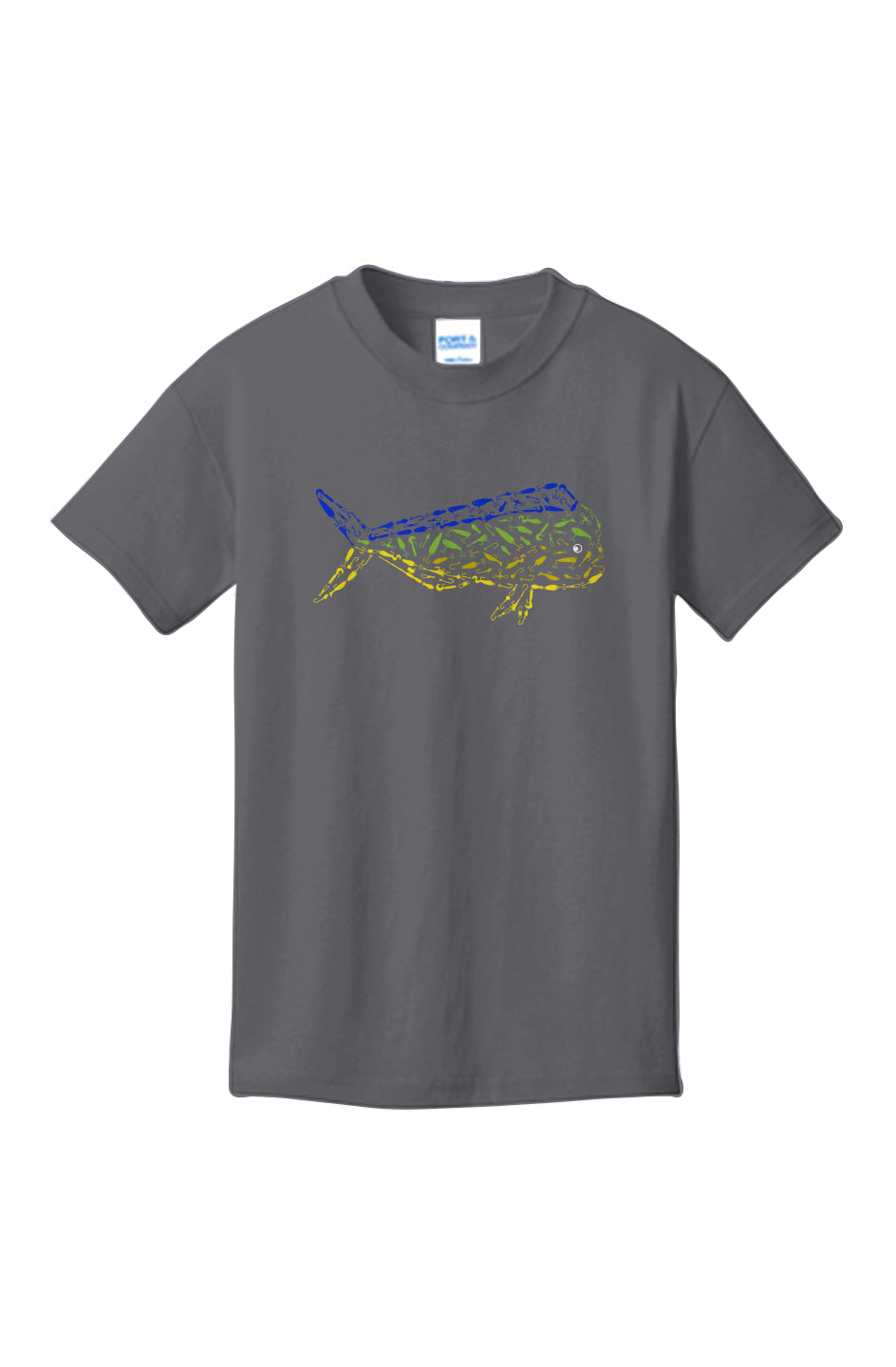 Mahi Mahi Youth 100% Cotton T-Shirt