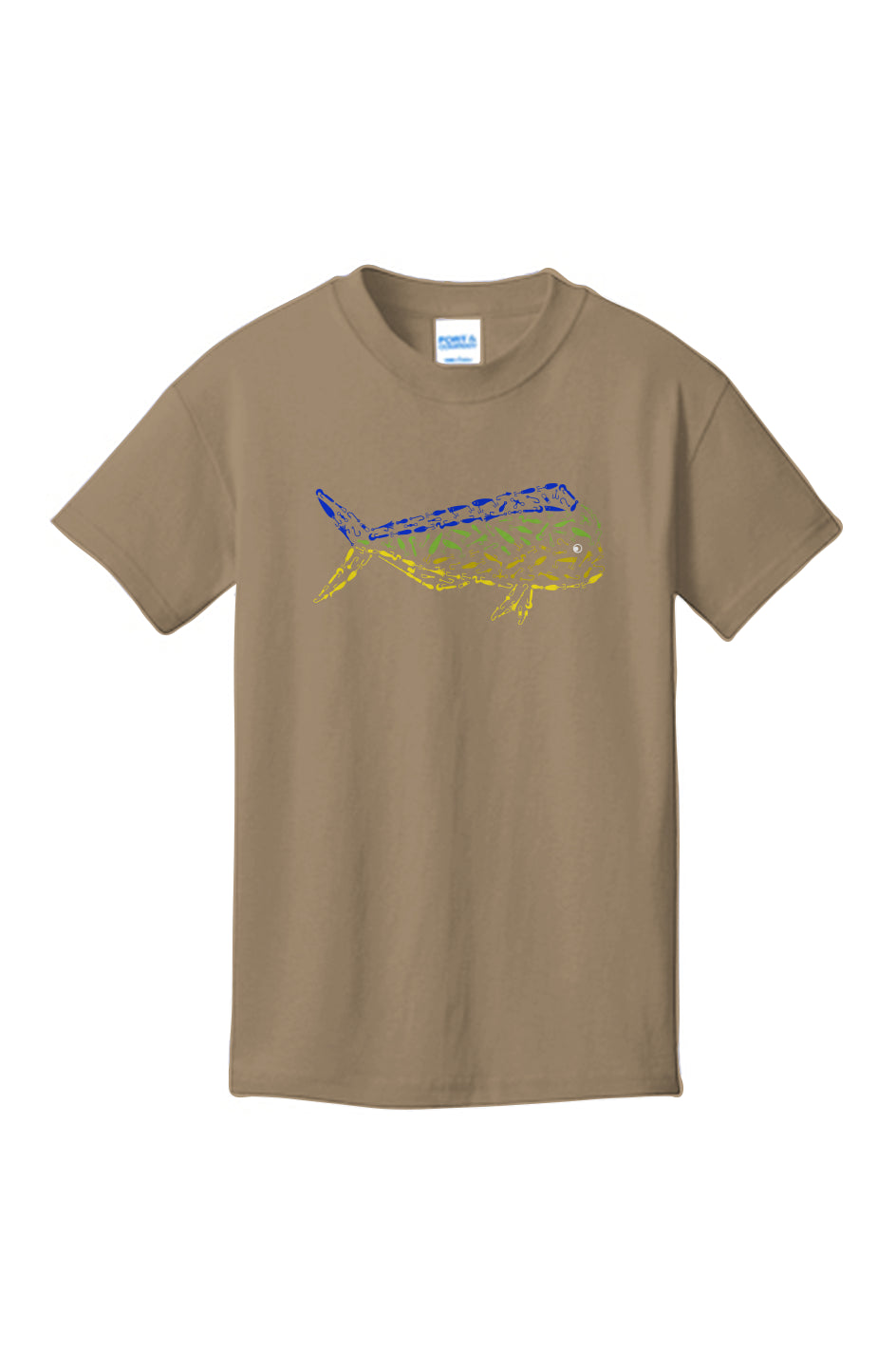 Mahi Mahi Youth 100% Cotton T-Shirt