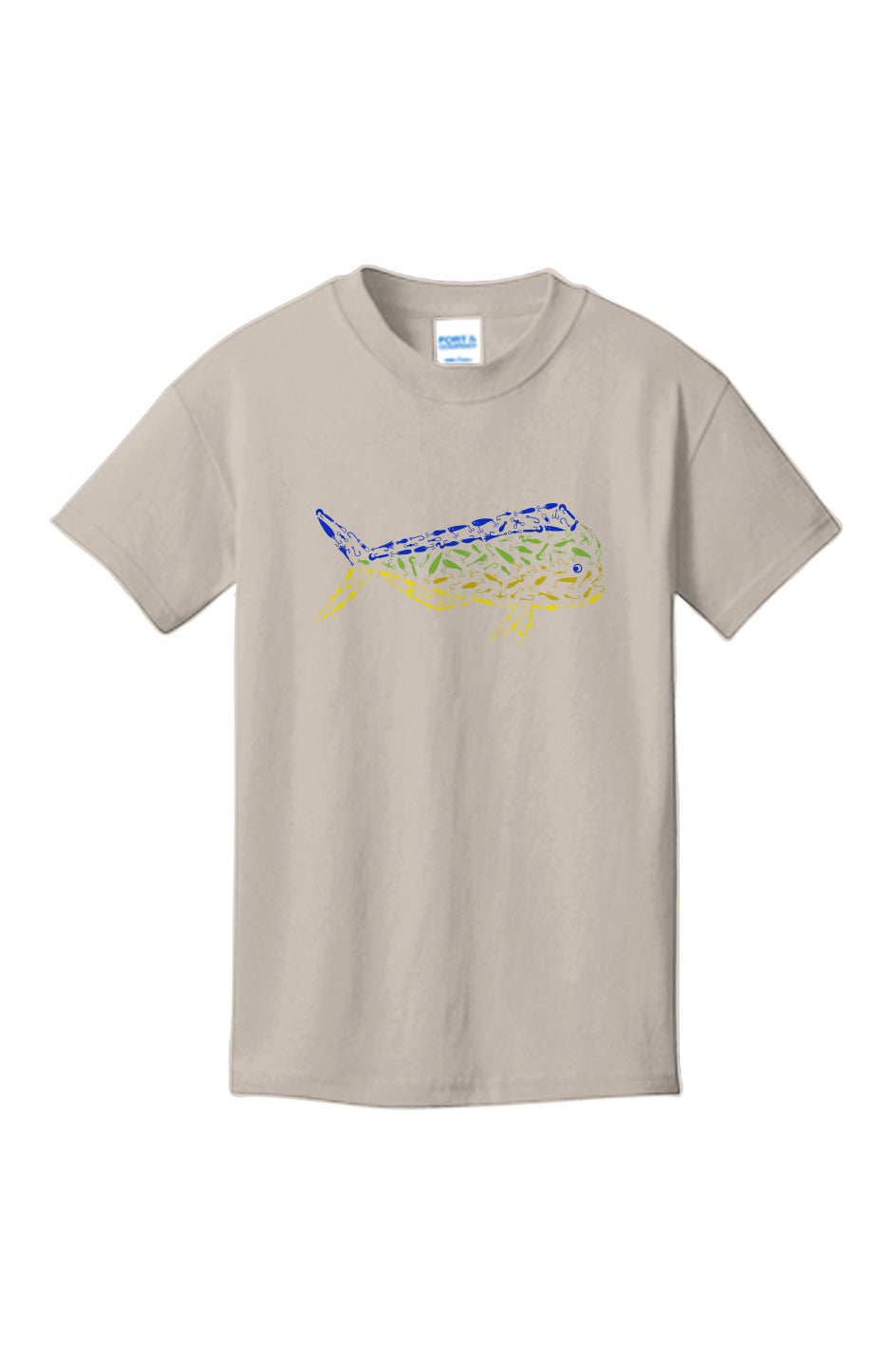 Mahi Mahi Youth 100% Cotton T-Shirt