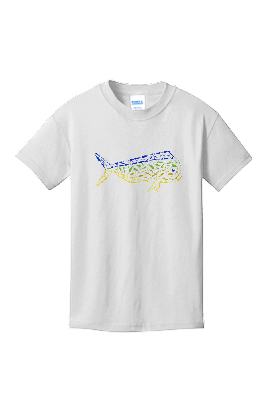 Mahi Mahi Youth 100% Cotton T-Shirt