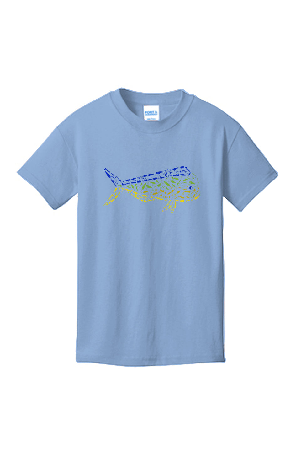 Mahi Mahi Youth 100% Cotton T-Shirt