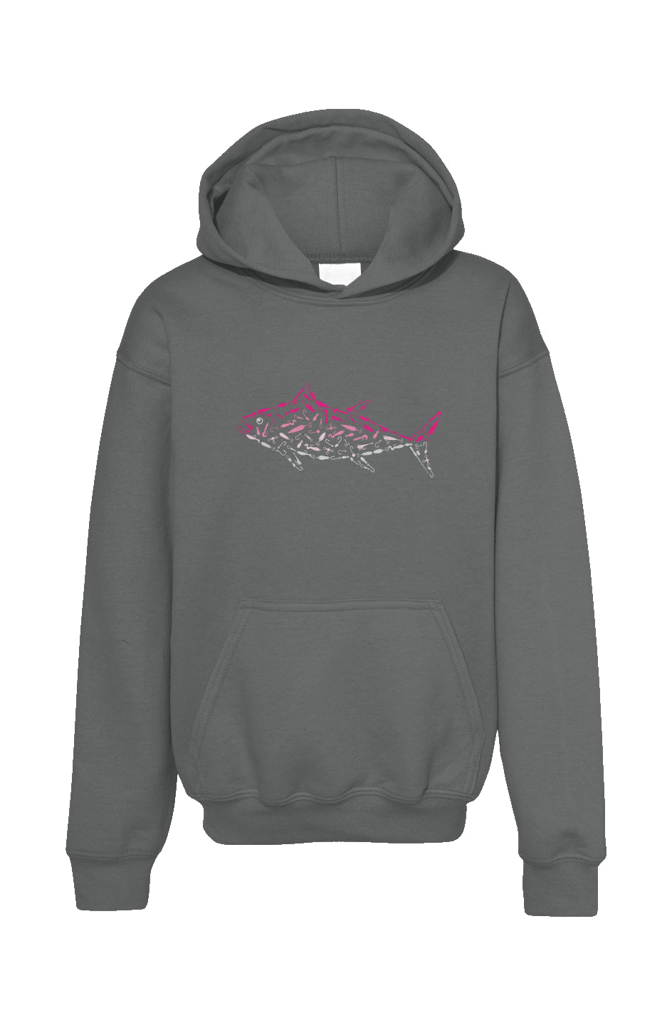 Pink Tuna Youth Hoodie