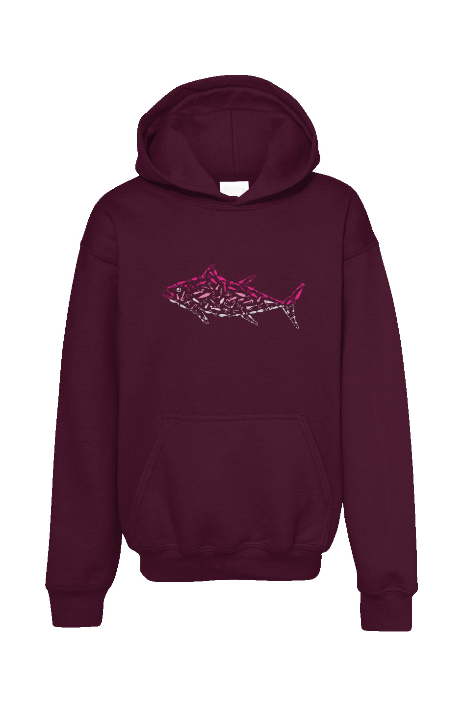 Pink Tuna Youth Hoodie