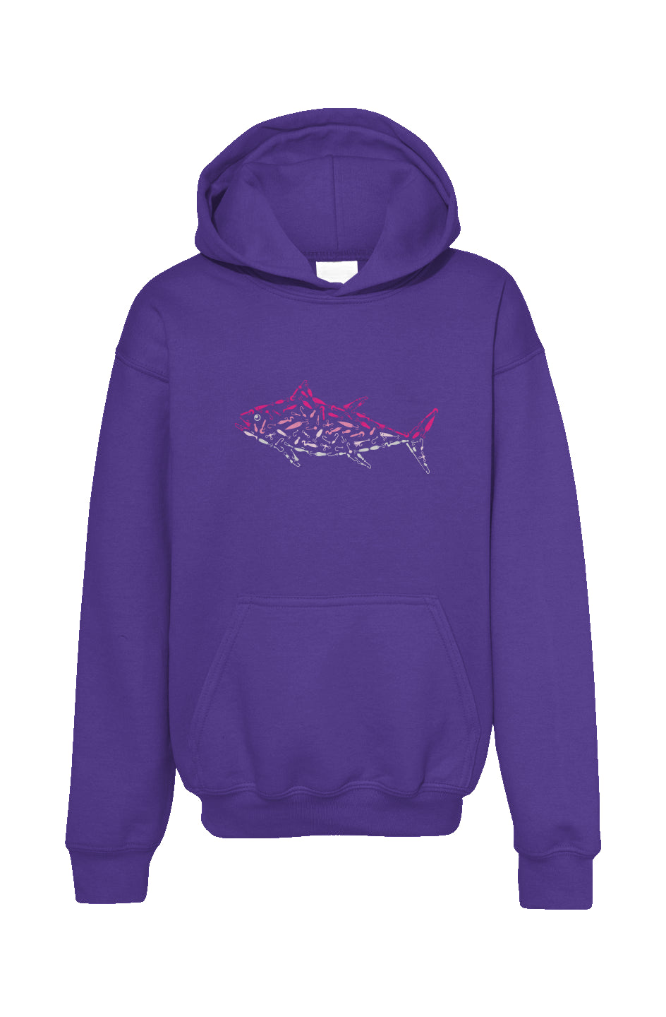 Pink Tuna Youth Hoodie