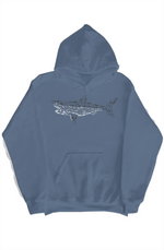The Deckhand Great White Hoodie — Graphic Print