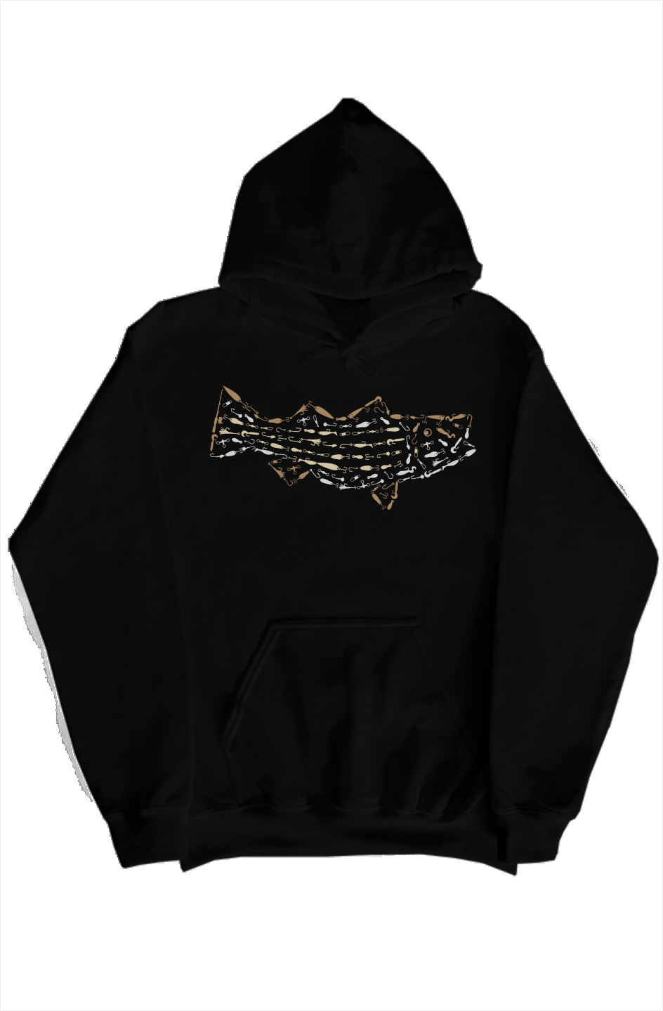 ESSENTIALS STRIPED BASS HOODIE