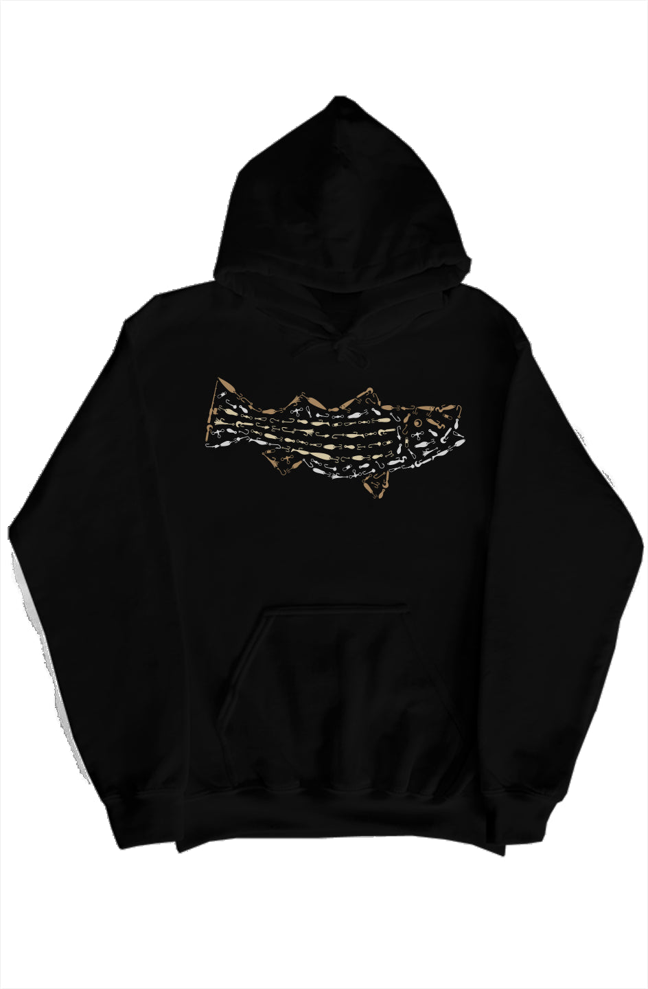 ESSENTIALS STRIPED BASS HOODIE