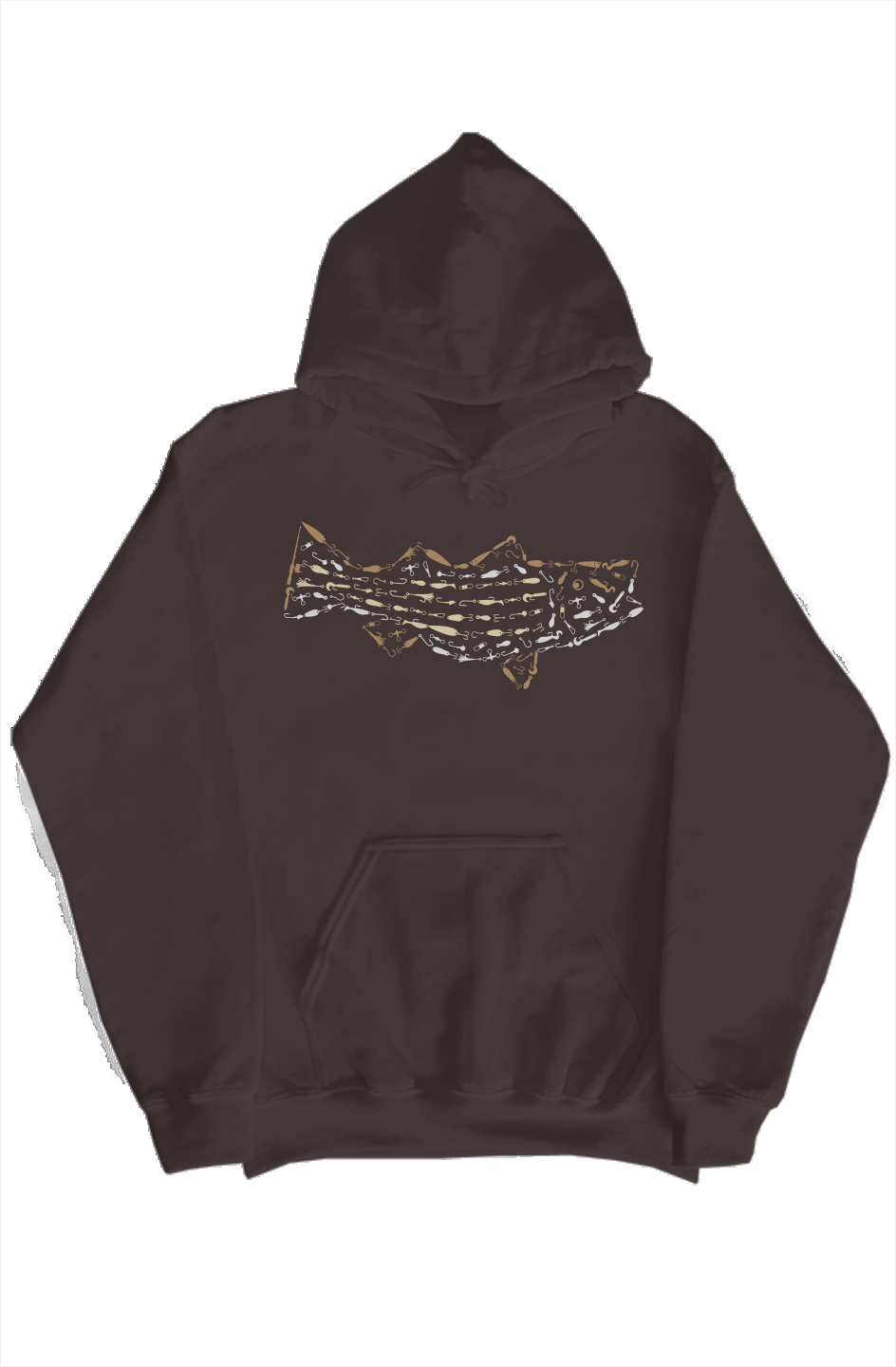ESSENTIALS STRIPED BASS HOODIE