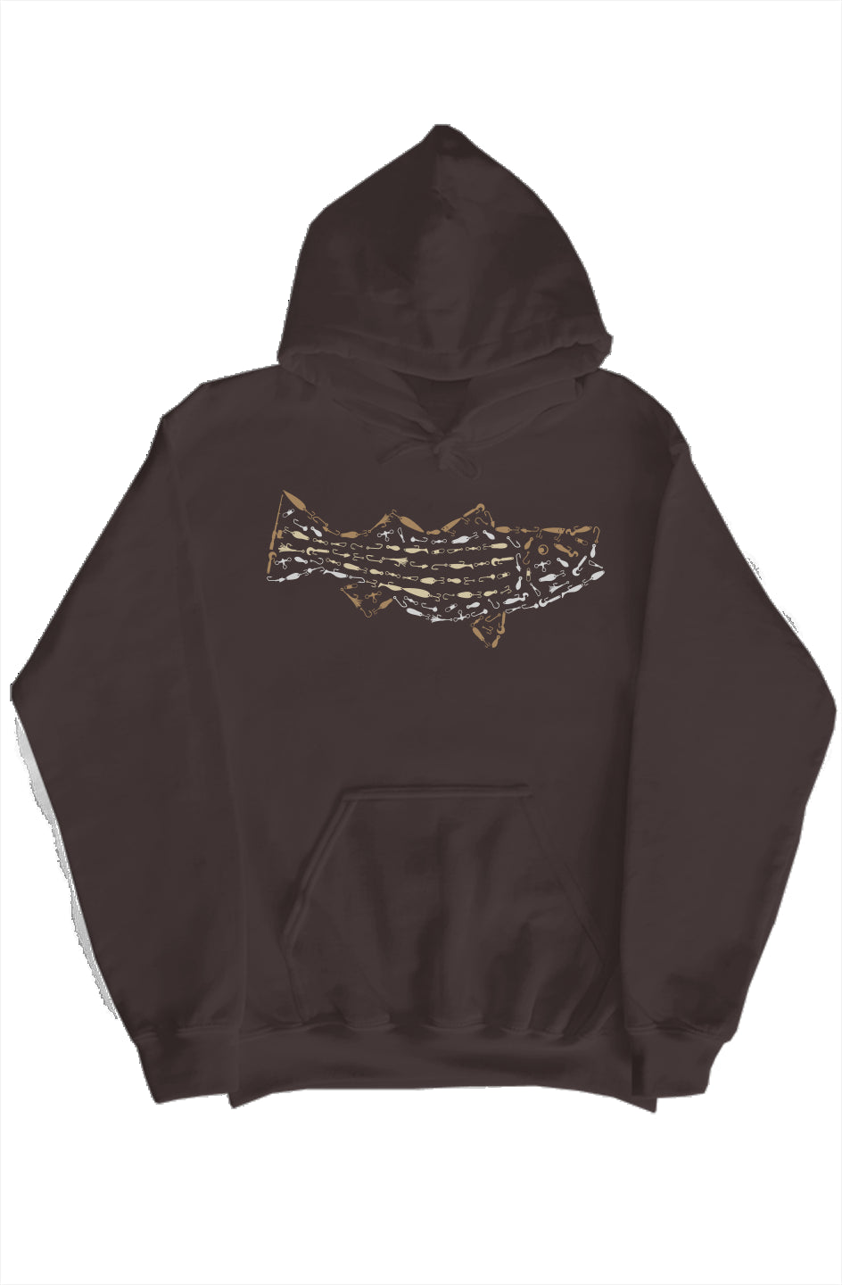 ESSENTIALS STRIPED BASS HOODIE