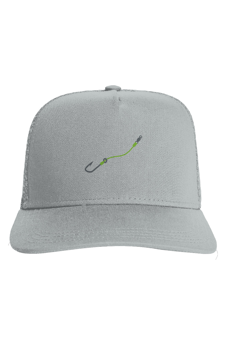 Lime Hook & Line Trucker Cap w/ Mesh back