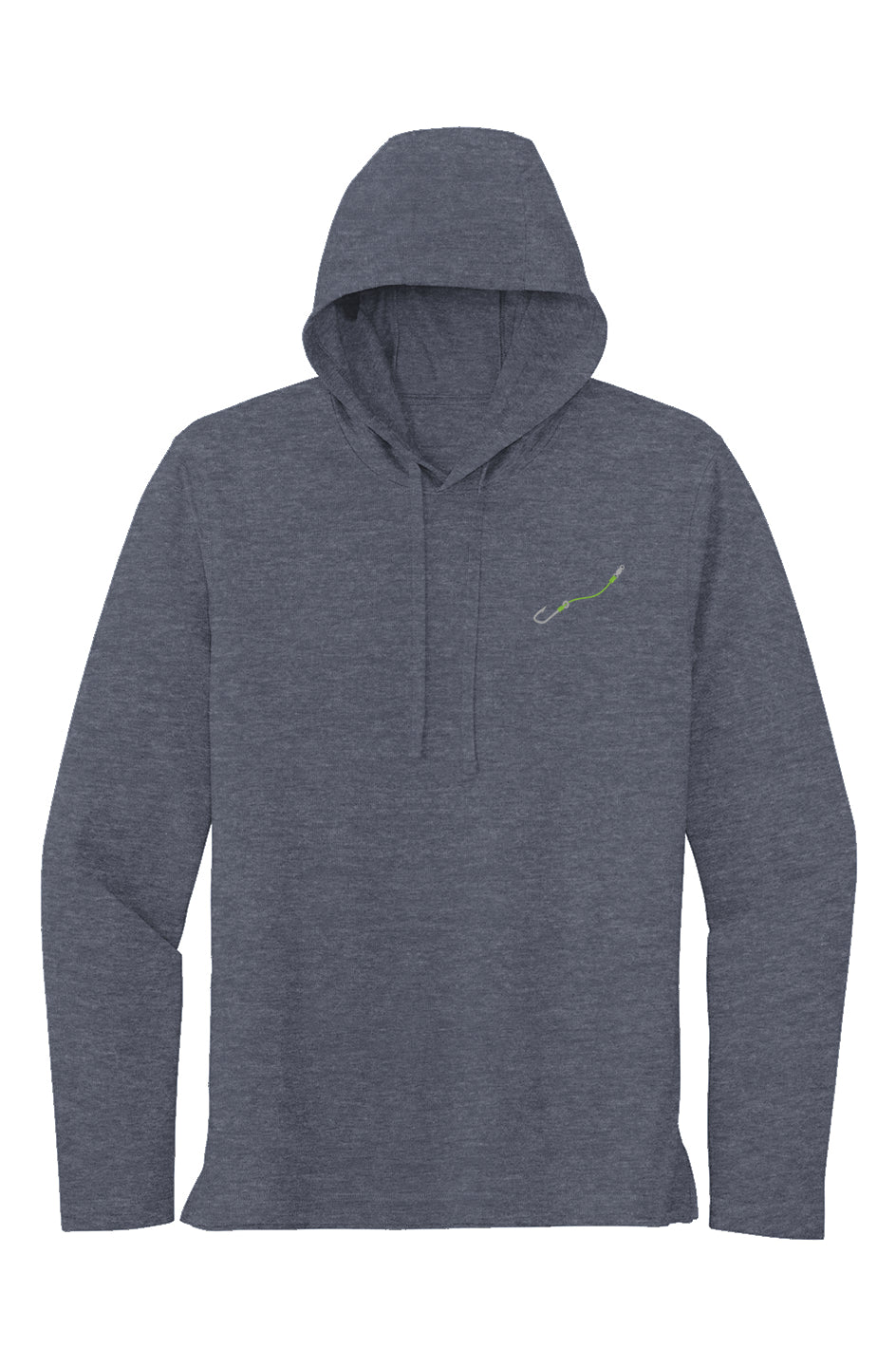 Lime Hook & Line Lightweight Wicking Hoodie