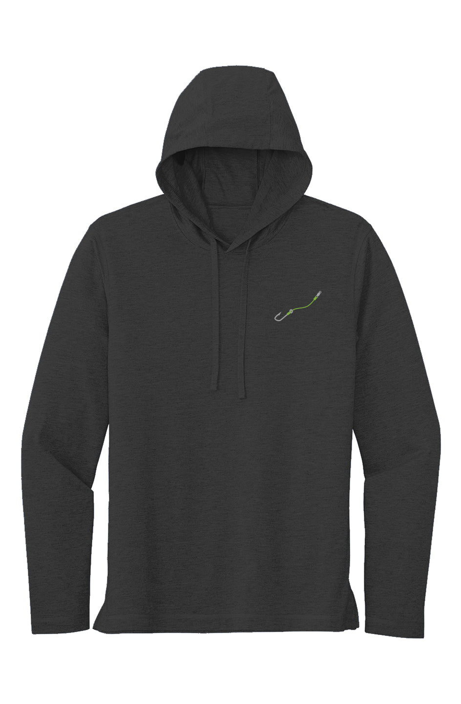 Lime Hook & Line Lightweight Wicking Hoodie