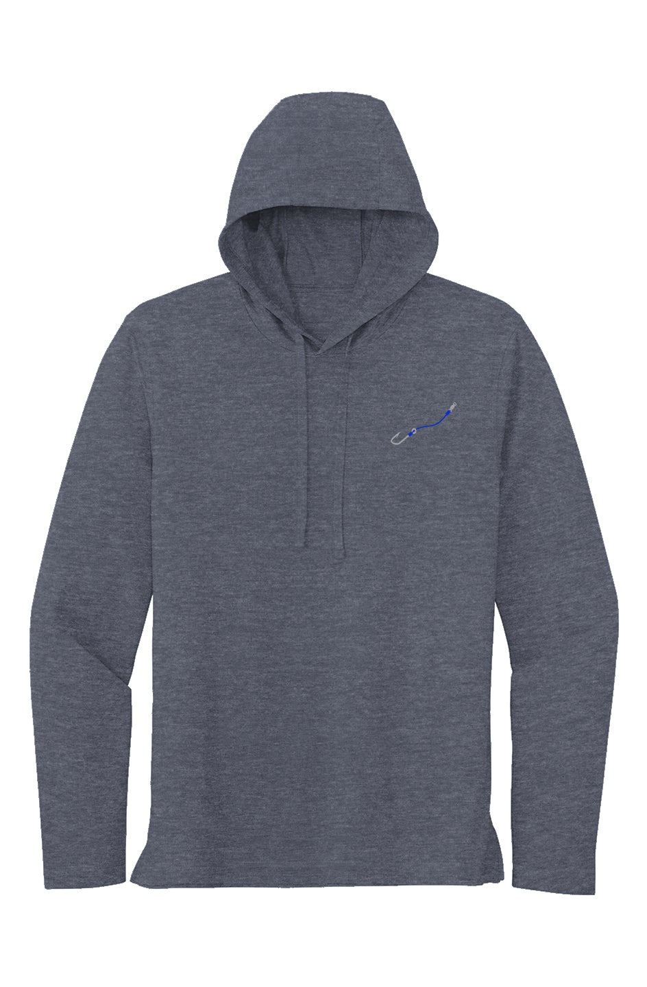 Blue Hook & Line Lightweight Wicking Hoodie