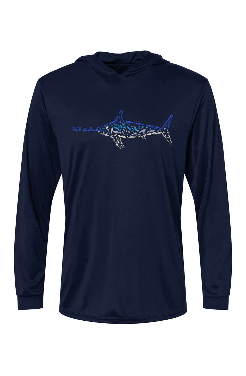 Swordfish Bahama Performance Hooded LS Tee
