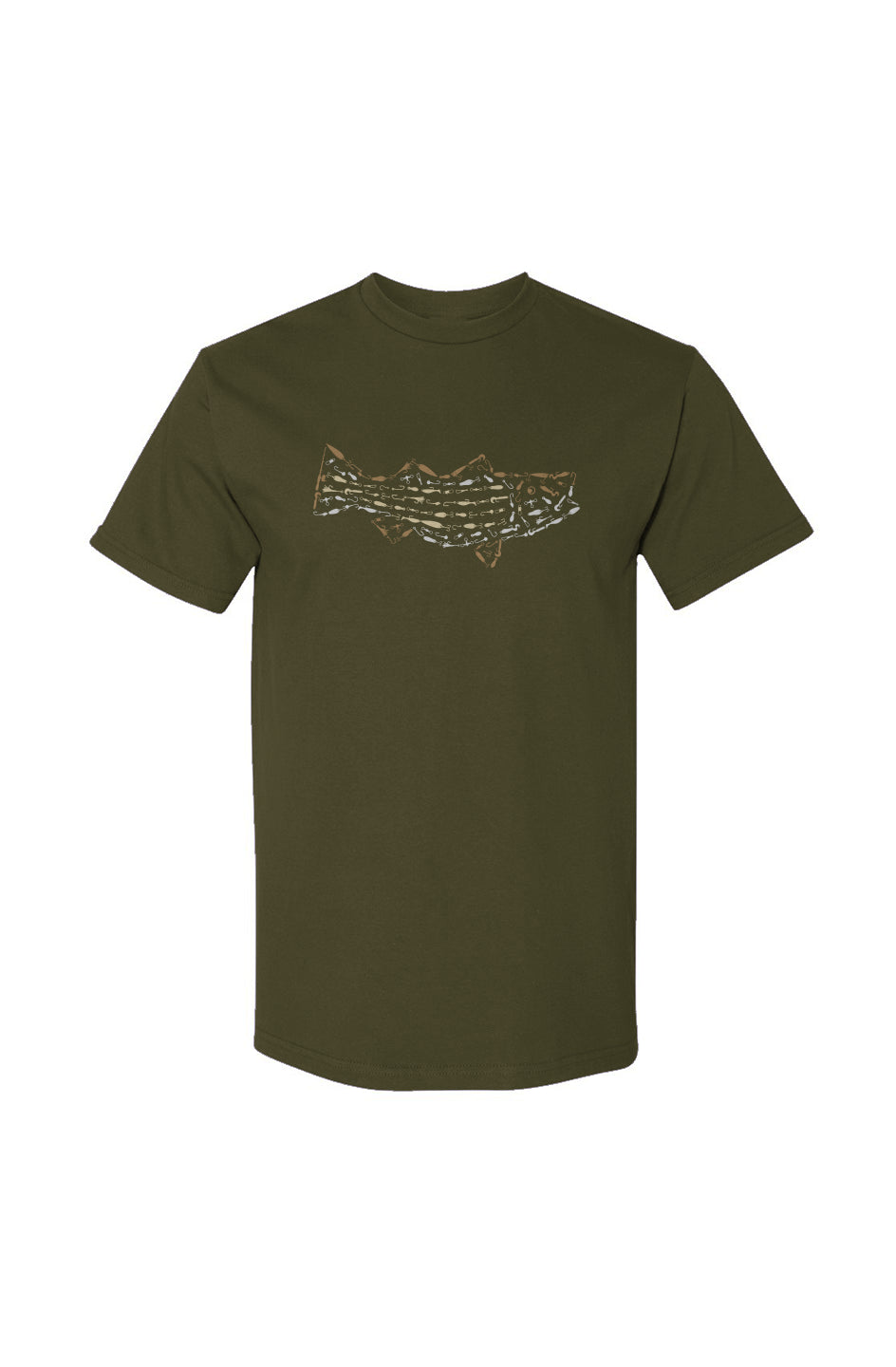 ESSENTIALS STRIPED BASS T-Shirt