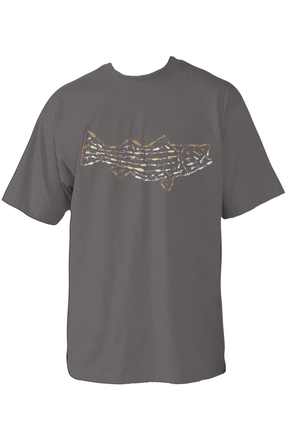 Oversized Striped Bass T-Shirt