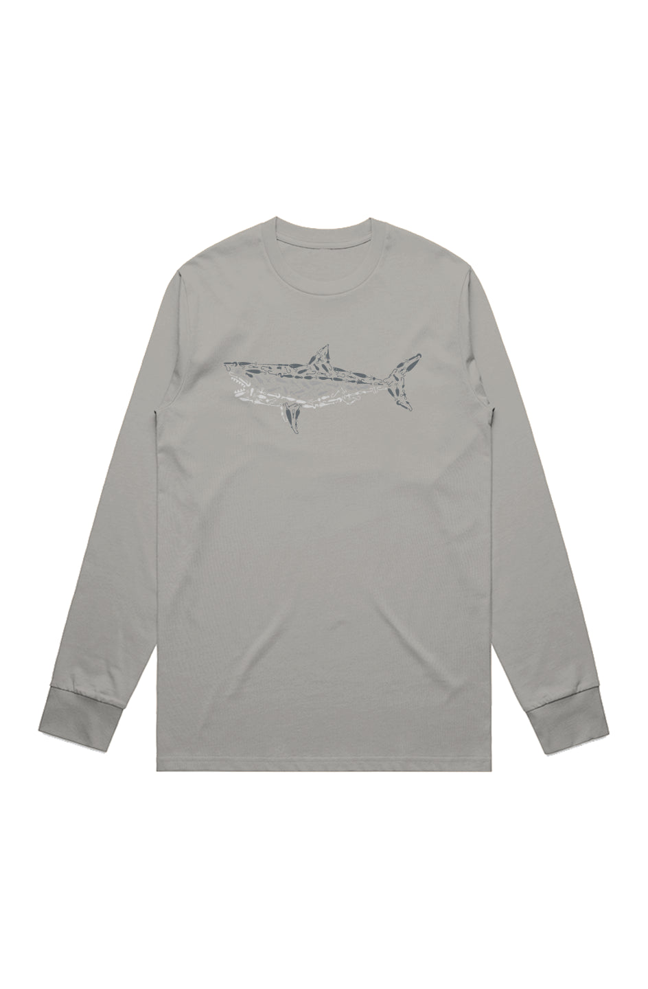 PREMIUM GREAT WHITE L/S TEE