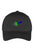 Blue/Green Squid Lure Youth Six-Panel Twill Cap