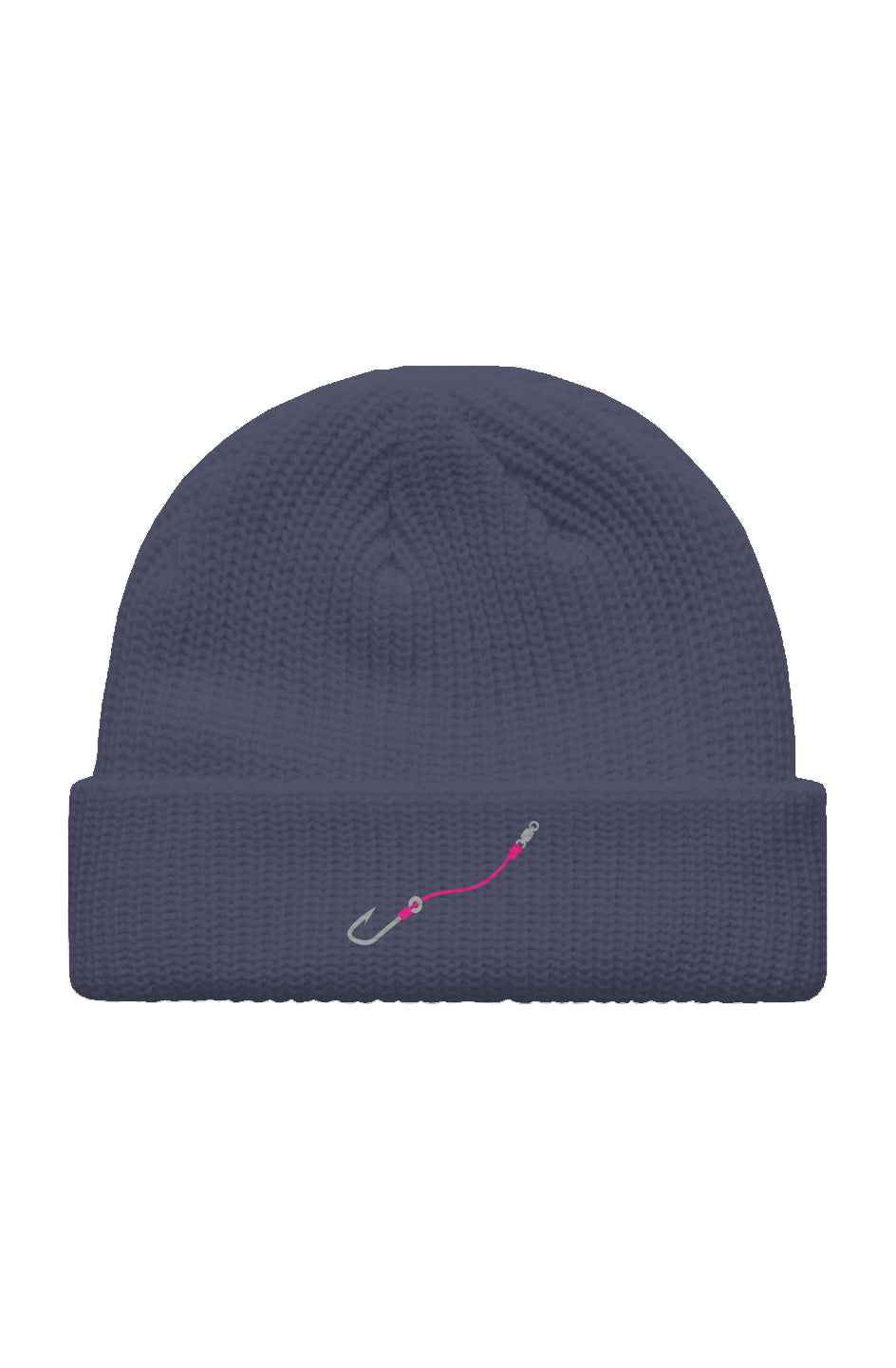 Pink Hook & Line Fisherman Beanie
