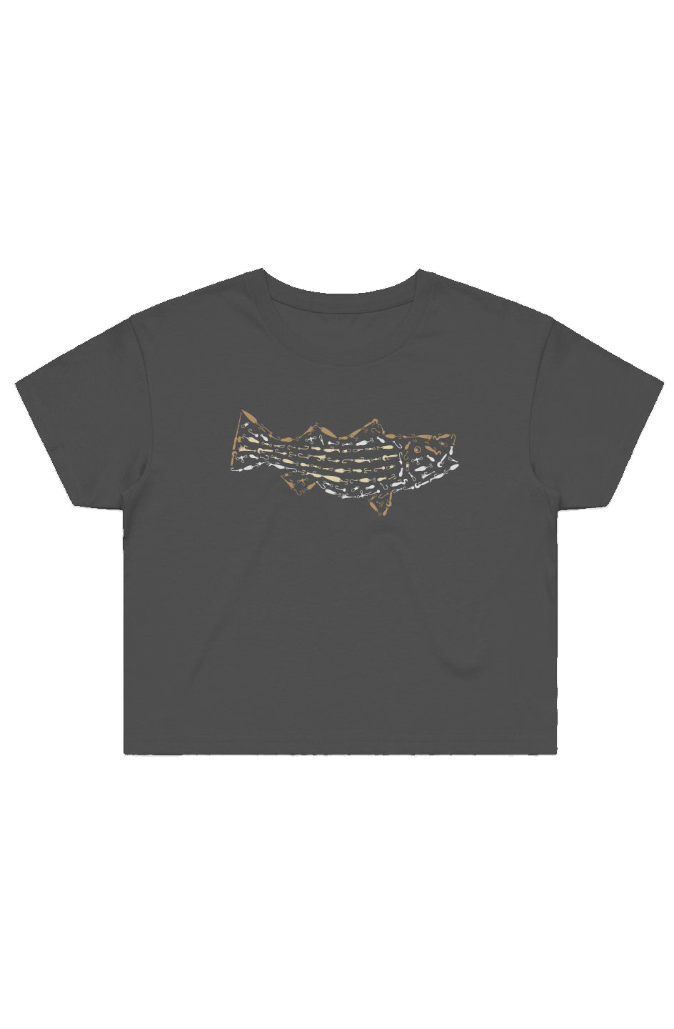Striped Bass Women's Crop Tee
