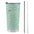 304 Stainless Steel Tumbler w/ Stainless Steel Straw & Straw Cleaning Brush