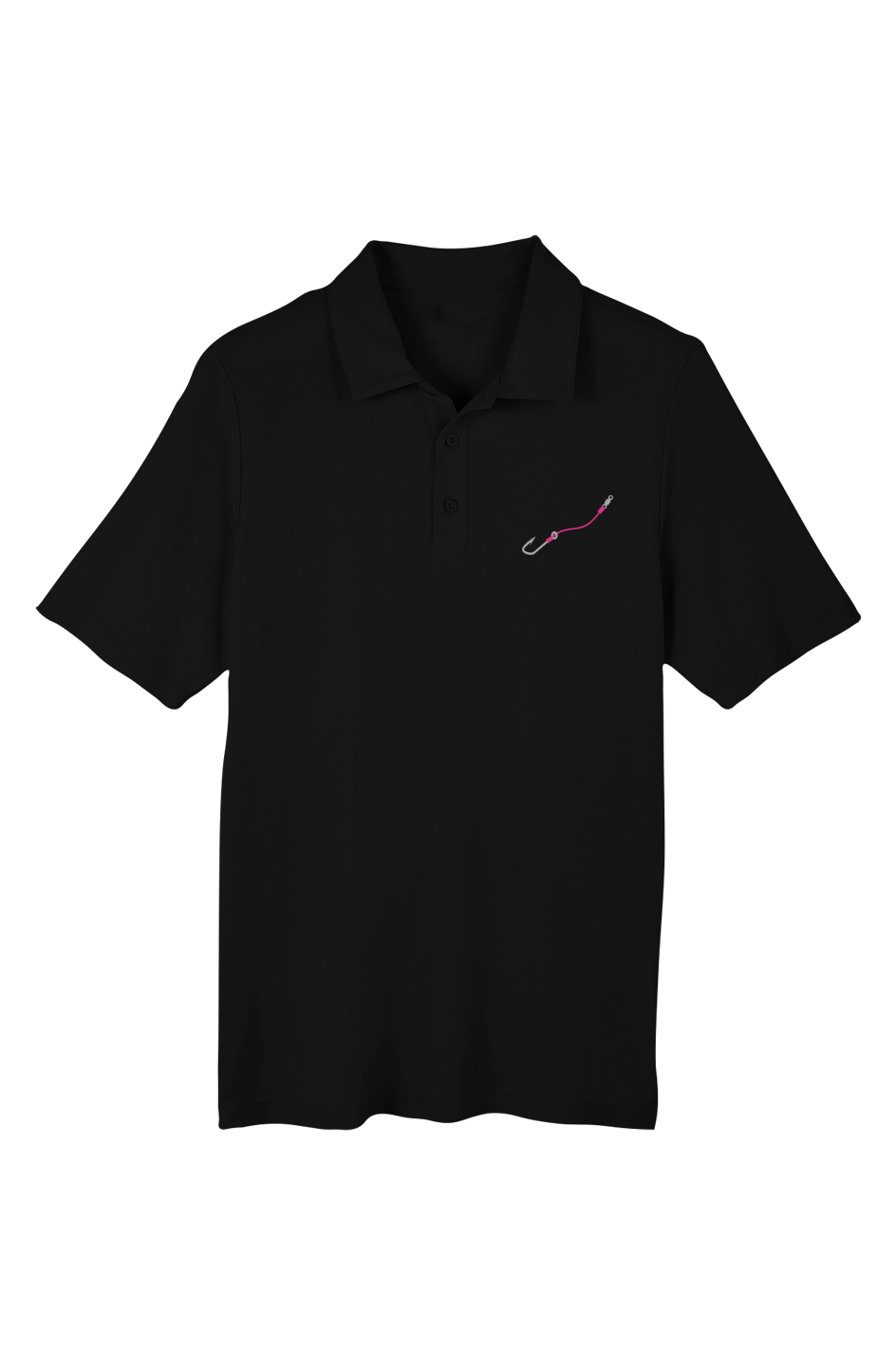 Hook & Line ChromaSoft piqué polo — product view