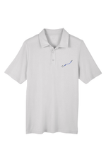 Embroidered "Hook & Line" Chromasoft Piqué Polo w/ UV Protection - (3 Fishing Line Colors)
