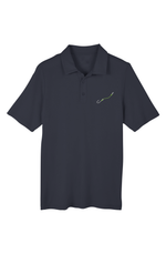 Embroidered "Hook & Line" Chromasoft Piqué Polo w/ UV Protection - (3 Fishing Line Colors)