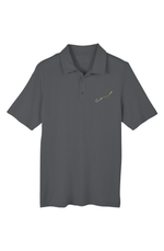 Embroidered "Hook & Line" Chromasoft Piqué Polo w/ UV Protection - (3 Fishing Line Colors)