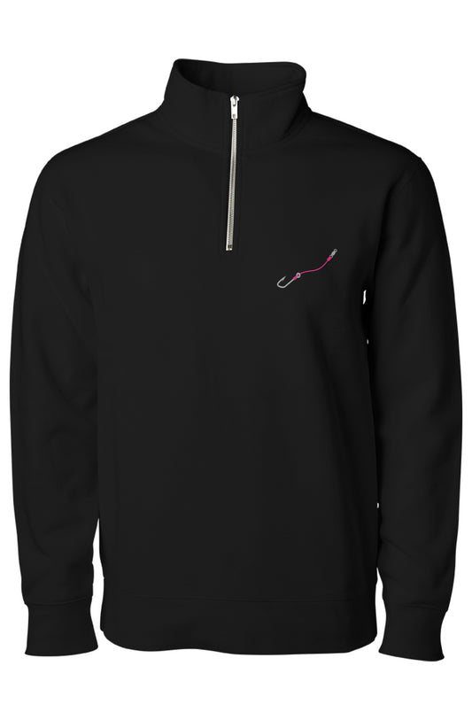 Pink Hook & Lime Zip Pullover
