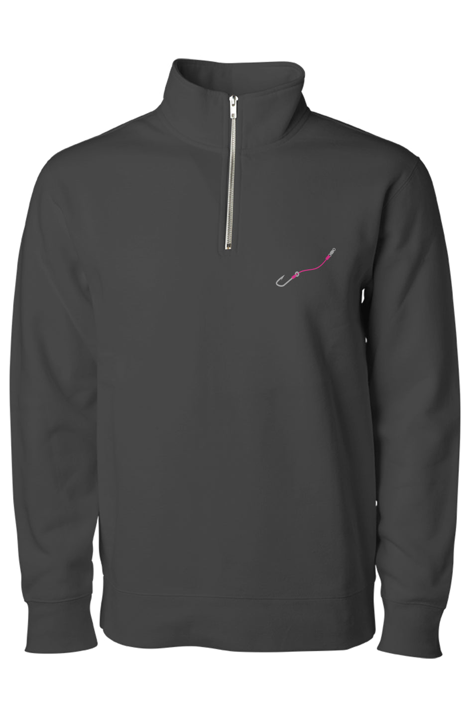 Pink Hook & Lime Zip Pullover
