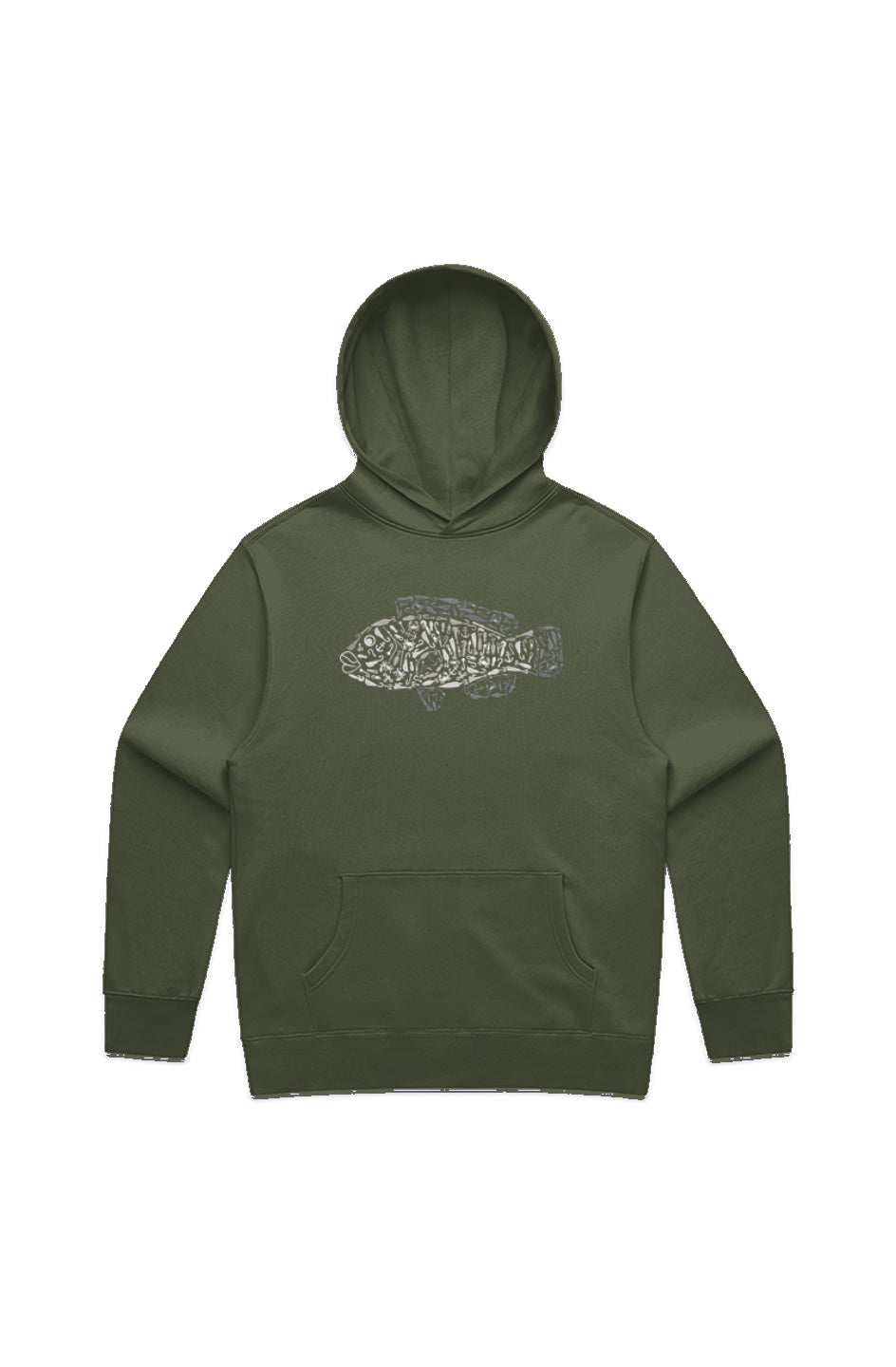 Premium Embroidered Tautog Hoodie
