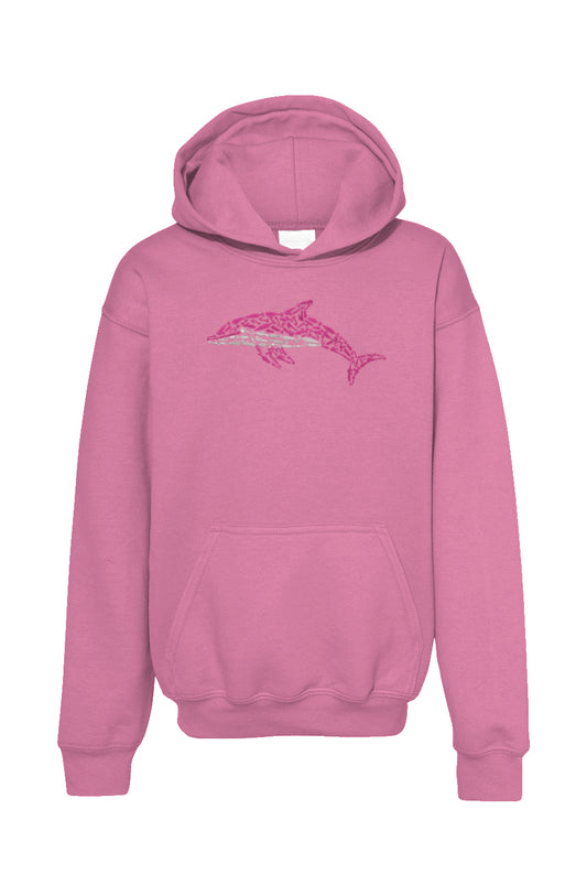 Youth Pink Dolphin Hoodie
